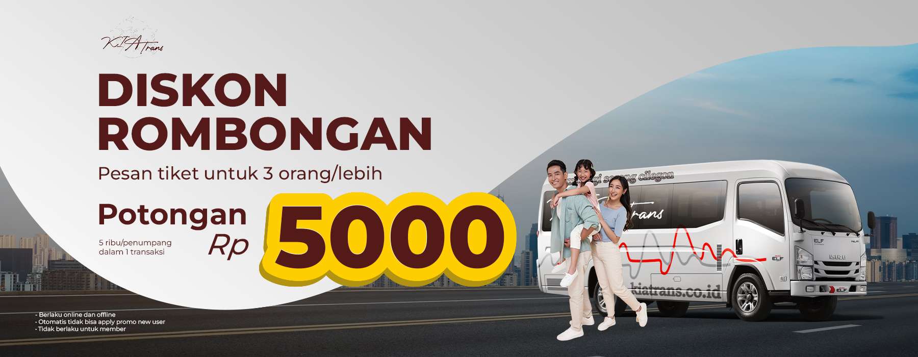 promo rombongan kia trans